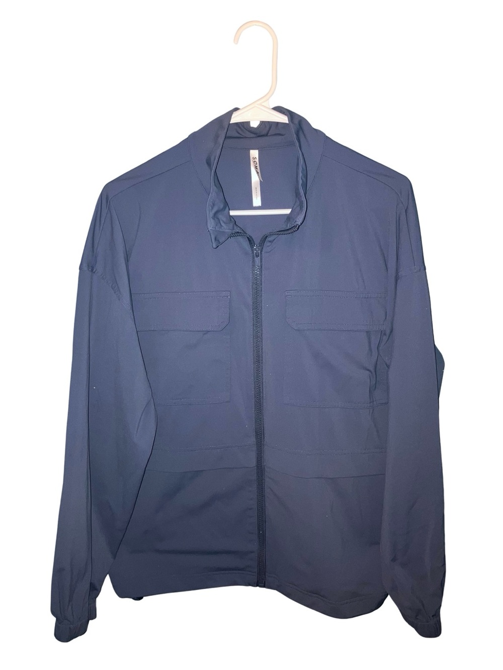 Soma Navy Utility Jacket with Front Flap Pockets